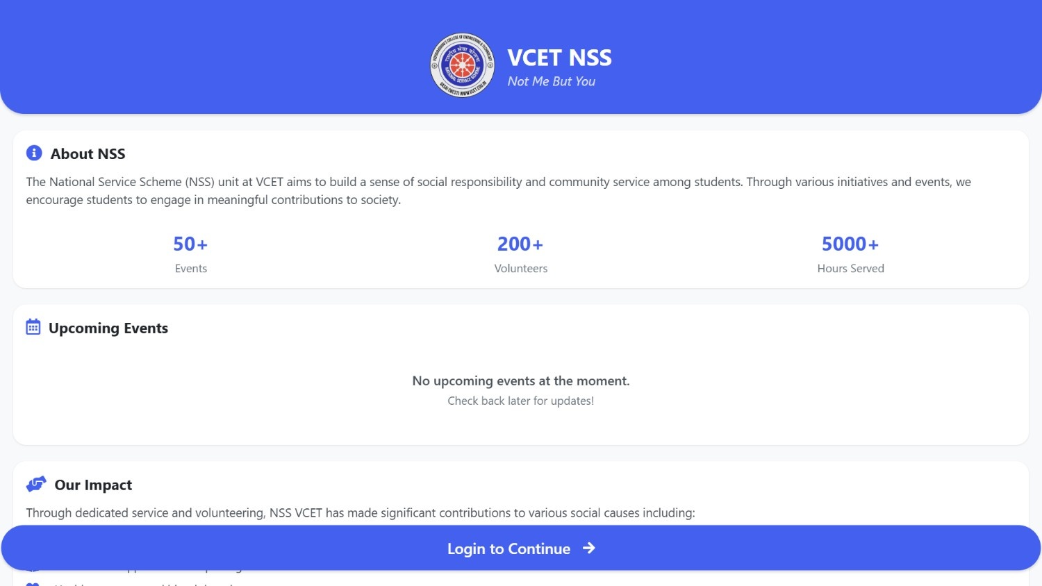 Vcet-NSS